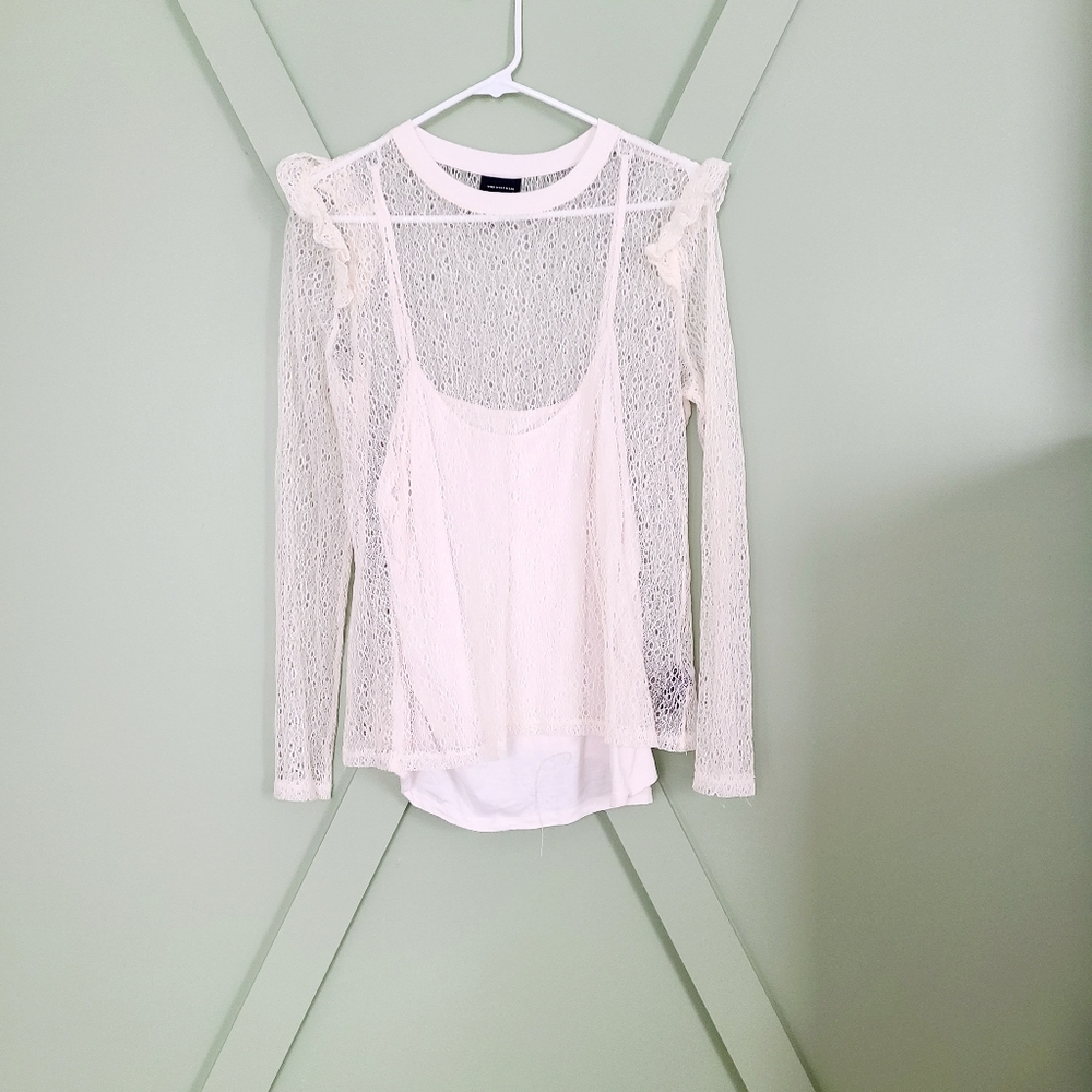 Who what wear lace top with tank